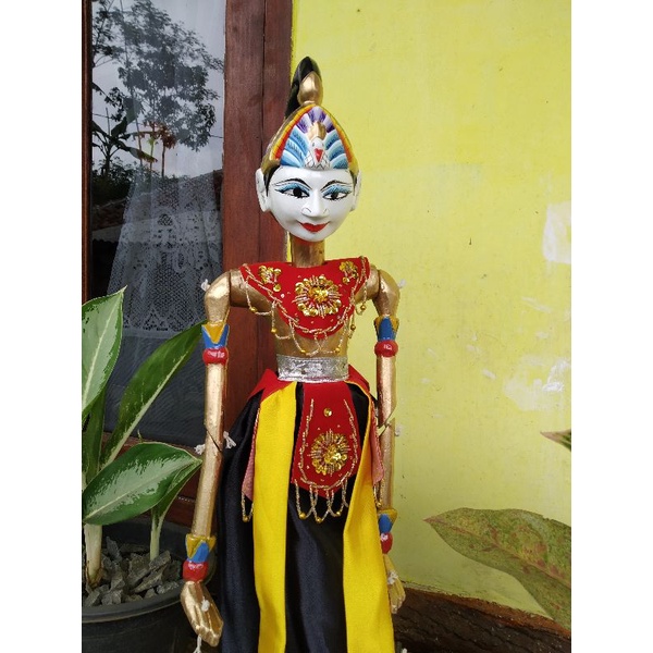 Jual Wayang Golek Arjuna Shopee Indonesia