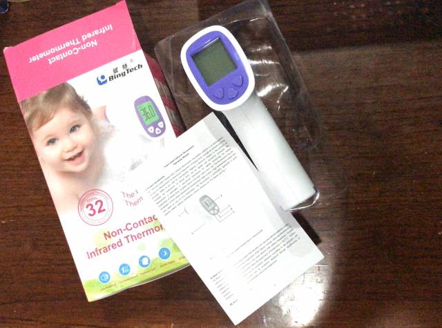 Jual [MMM] Termometer Bayi BING TECH / Non-Contact Infrared Thermometer ...
