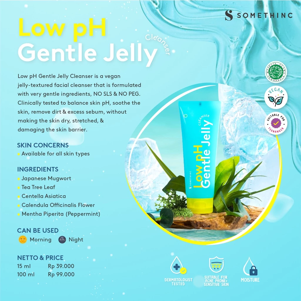 Somethinc Low pH Gentle Jelly Cleanser 100ml