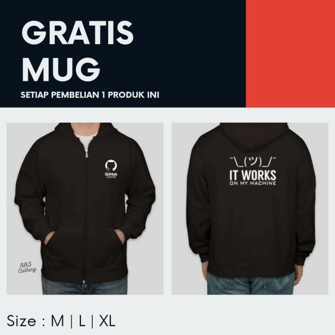 Jual JAKET HOODIE PRIA LINUX UBUNTU PYTHON PROGRAMMER PROGRAMING CUSTOM ...