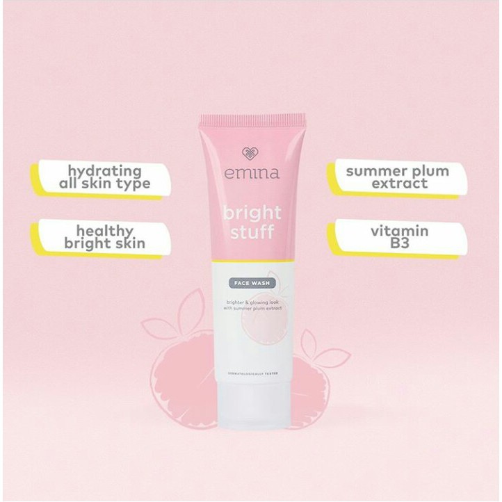 Jual Emina Bright Stuff Face Wash Ml Shopee Indonesia