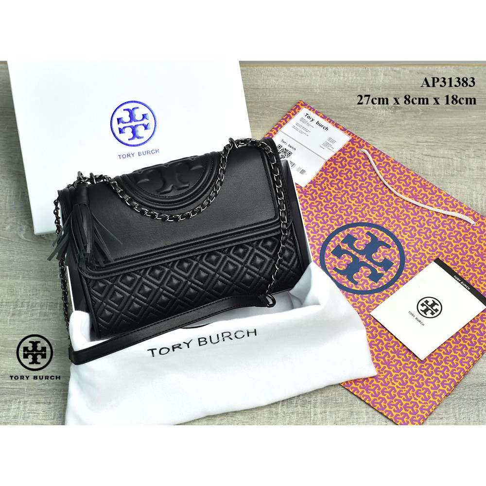 Ukuran tas hotsell tory burch fleming