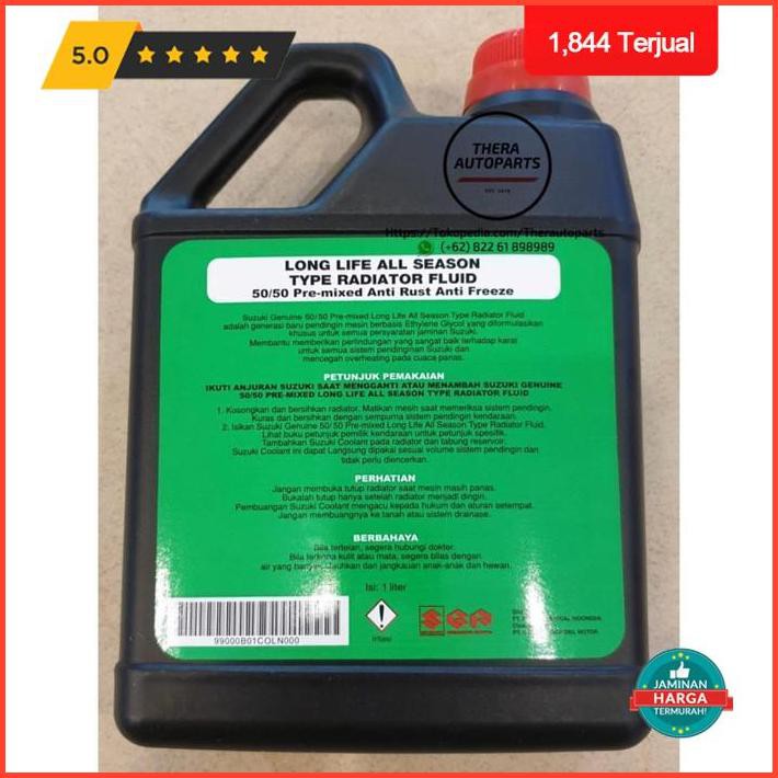 Jual Air Radiator Suzuki Coolant 50/50 PreMixed Anti Rust/Freeze 1