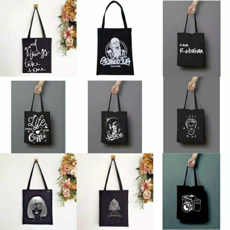 Shopee tote bag discount murah