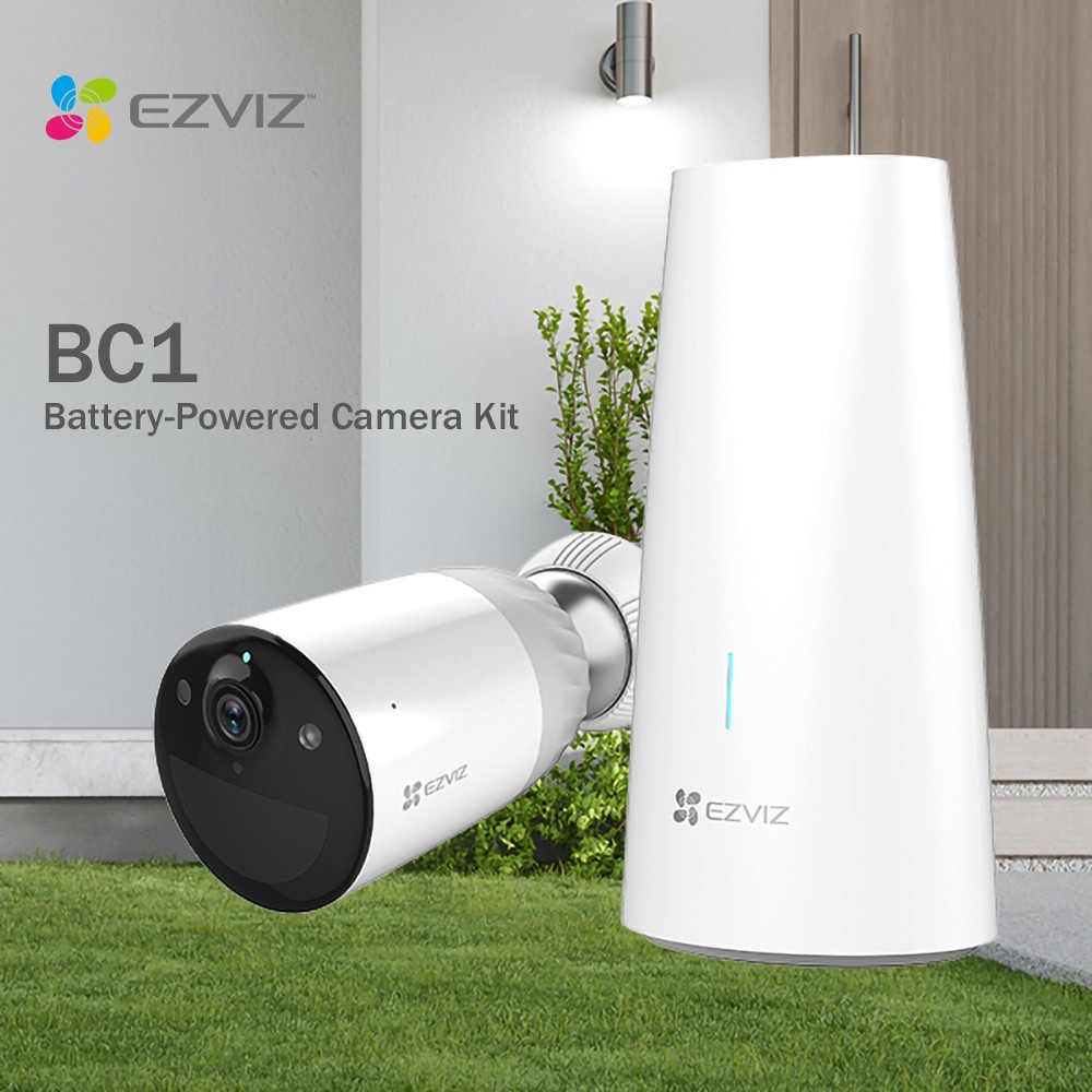 Jual Ezviz BC1-B1 1080P Battery Powered Wireless Camera Kit | Shopee ...