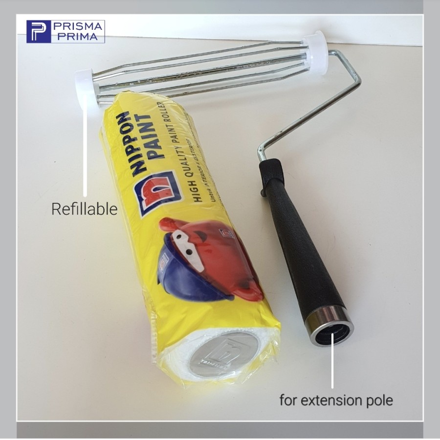 Jual Roller Nippon Paint Kuas Rol Cat Tembok Roll Copot | Shopee Indonesia