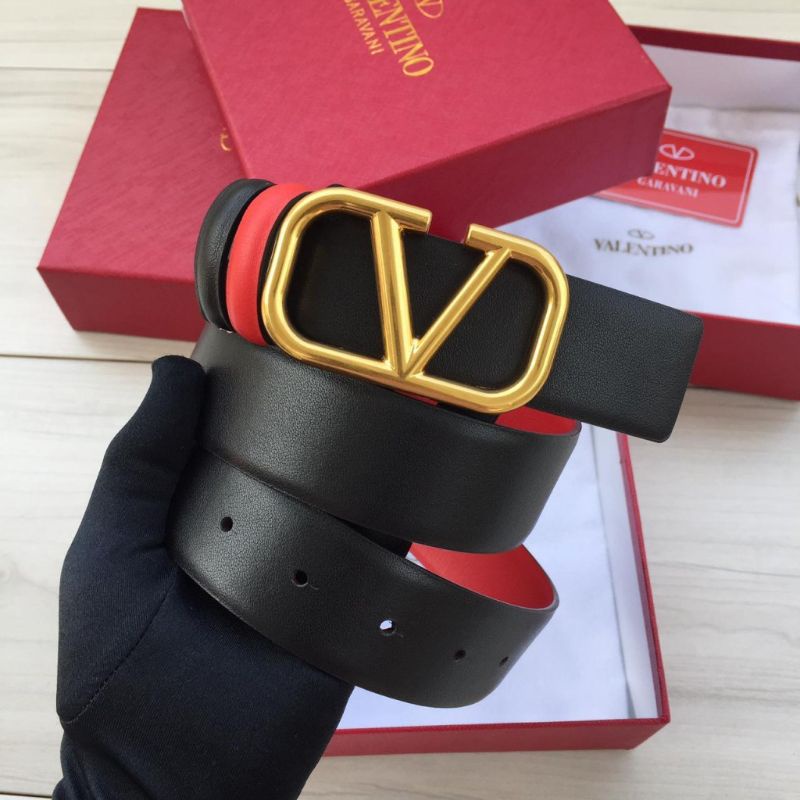 Ikat Pinggang Wanita Super Mirror Valentino Reversible Vlogo Signature Belt  4cm