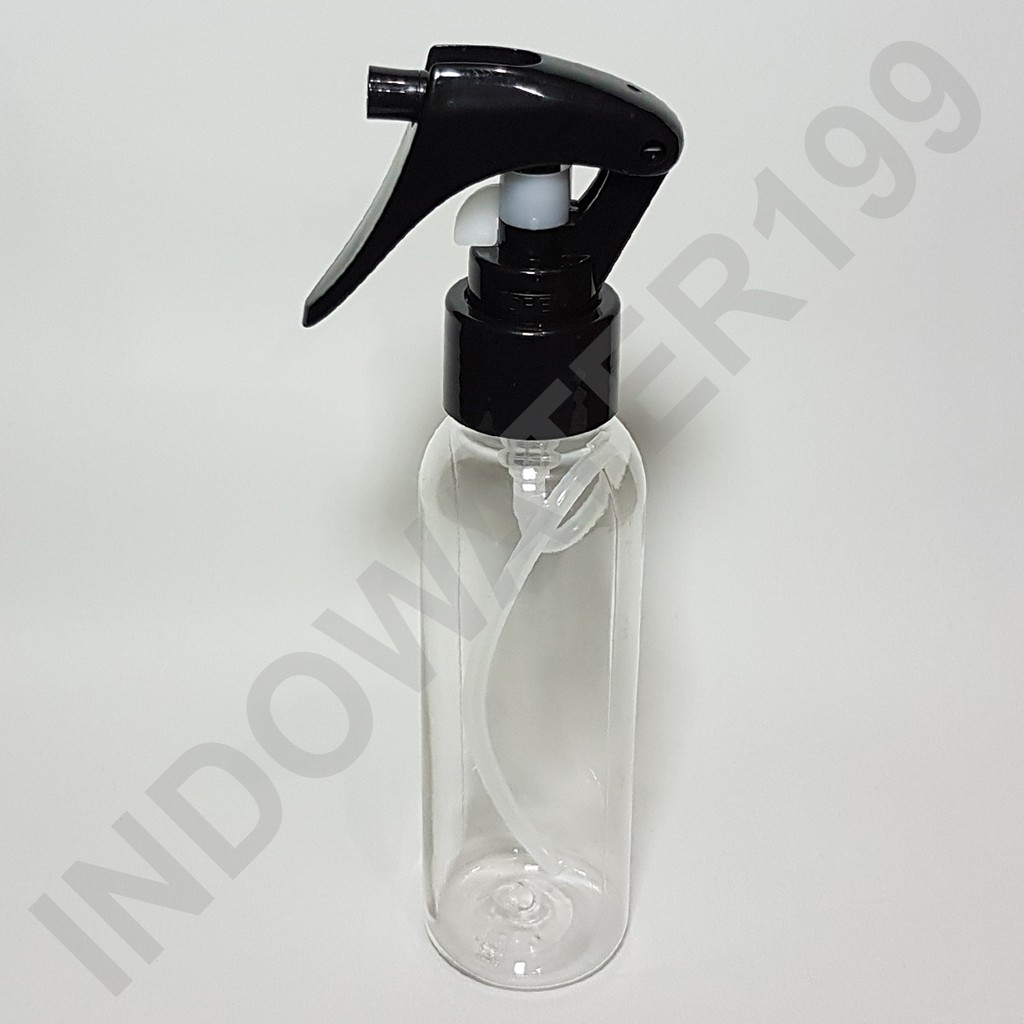 Jual BOTOL TRIGGER SPRAY 100 ML BENING KEPALA TRIGGER HITAM | Shopee ...
