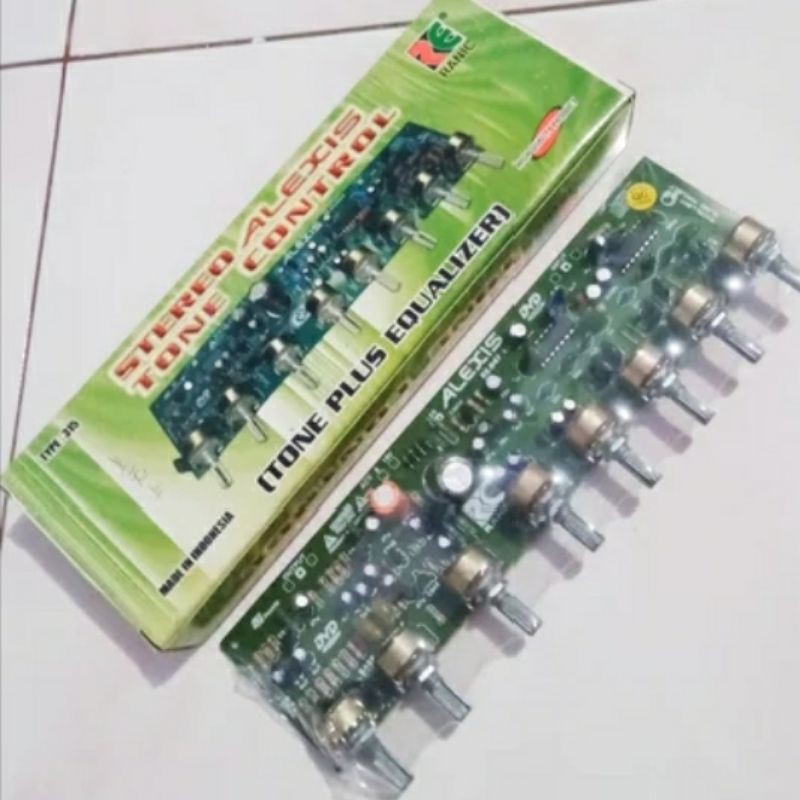 Jual Alexis Stereo Tone Control Plus Equalizer Ranic RE 048 | Shopee ...