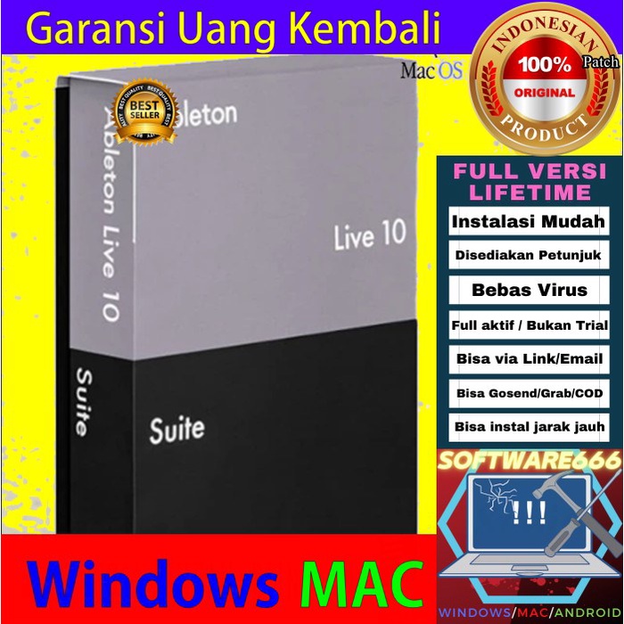Jual Ableton Live 10 FULL VERSION [MacOS / MAC / Apple] | Shopee Indonesia