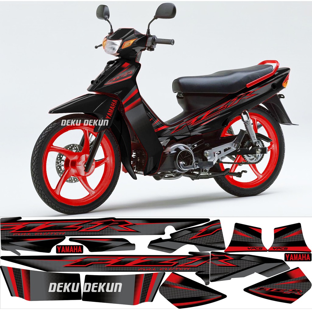 Jual Striping Stiker fizr f1zr f1z r 2004 variasi hitam | Shopee Indonesia