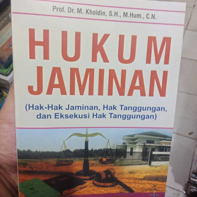 Jual HUKUM JAMINAN HAK HAK JAMINAN HAK TANGGUNGAN DAN EKSEKUSI HAK ...