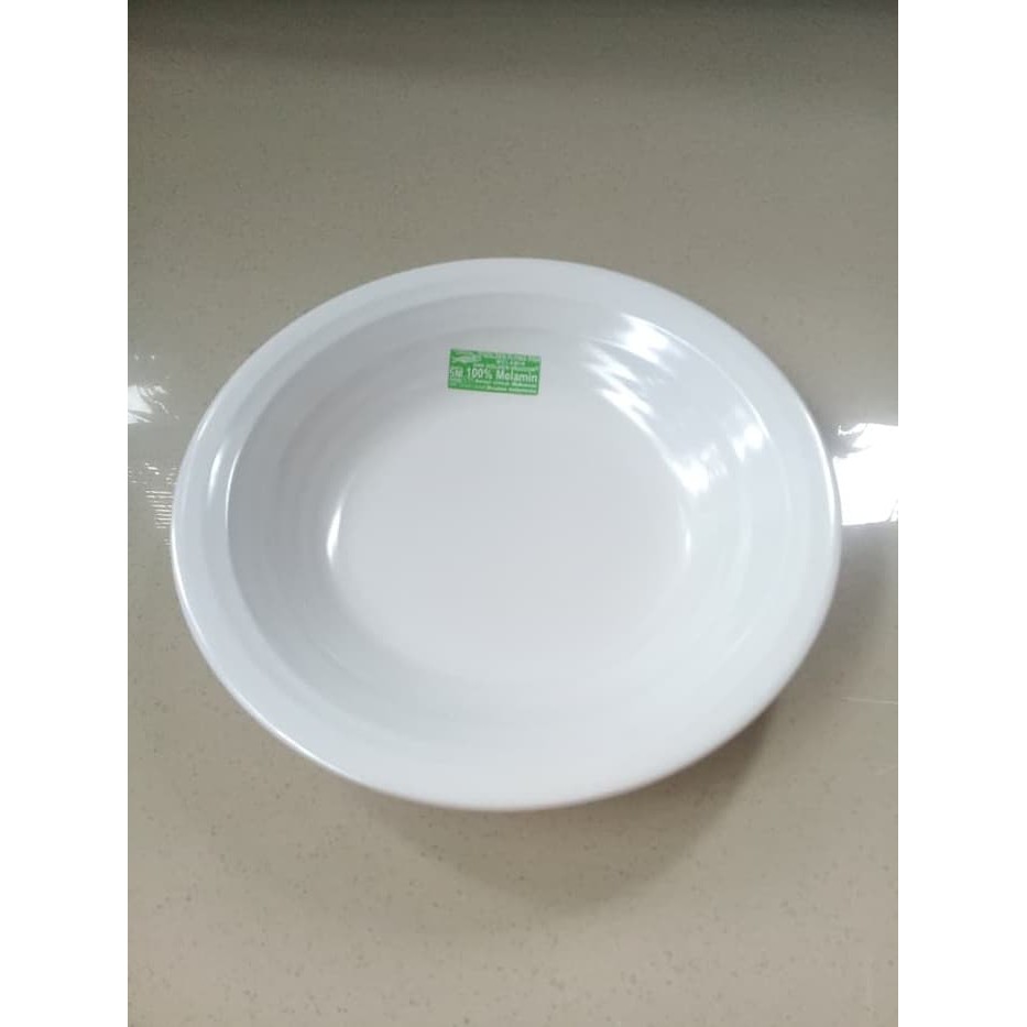 Jual Piring Ulir Datar 9 Gading Melamine Golden Flying Fish P 0901 ...