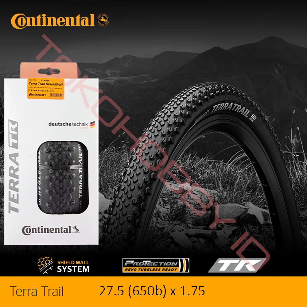 Continental mTB 27,5 hOSE, 2 pièces, sS valve 47