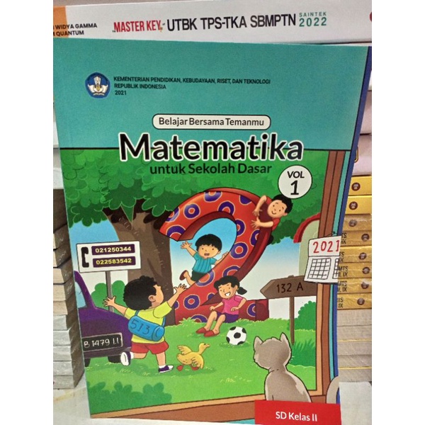 Jual BELAJAR BERSAMA TEMANMU MATEMATIKA KELAS 2 VOLUME 1 - KURIKULUM ...