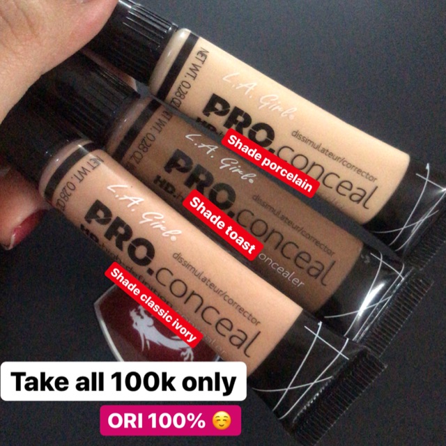 Jual La Girl Pro Conceal Take All 3pc Shopee Indonesia 3166