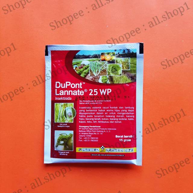 Jual Insektisida DuPont Lannate 25 WP 15 gram | Shopee Indonesia