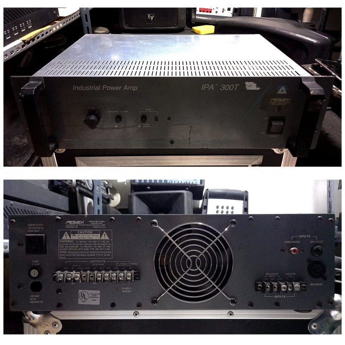 Jual Peavey IPA 300T Industrial Power Amplifier Sound System Impor