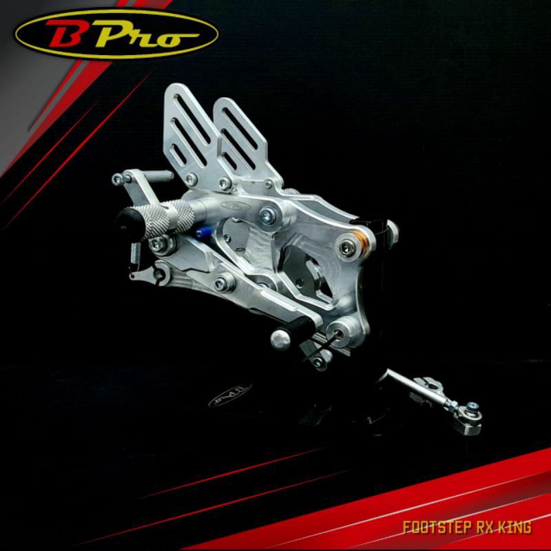 Jual Footstep underbone step underbone bpro Rx king silver dam hitam