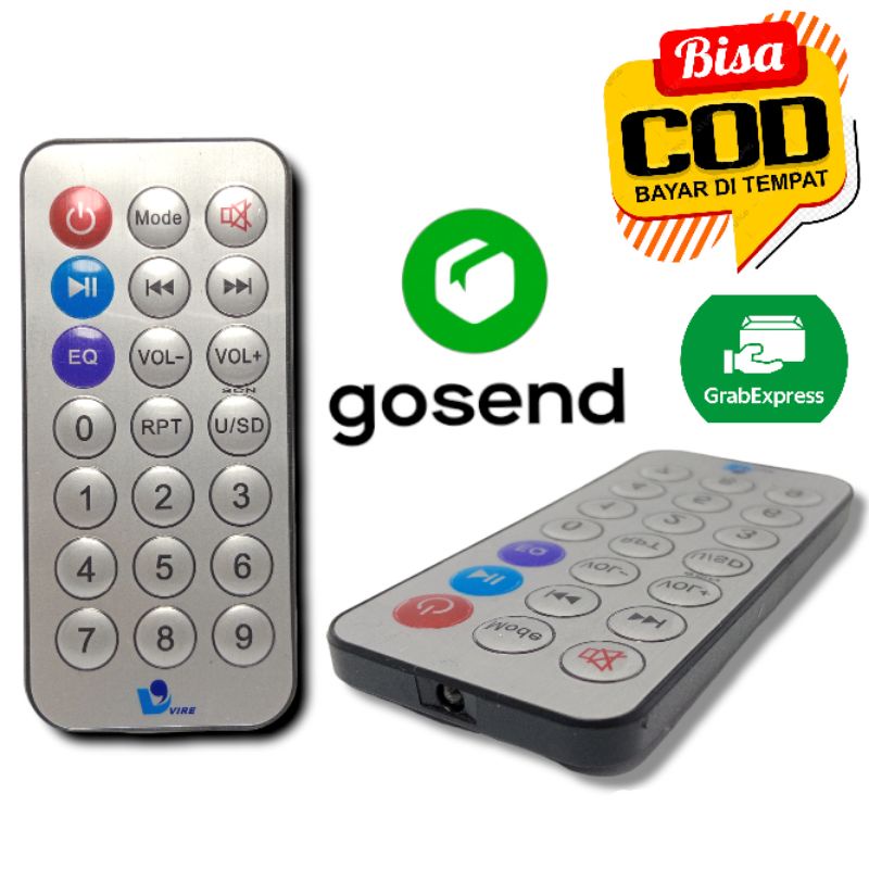 Jual REMOT MP3 PLAYER REMOTE BLUETOOTH MUSIC MODUL MP3 VIRE REMOT USB ...