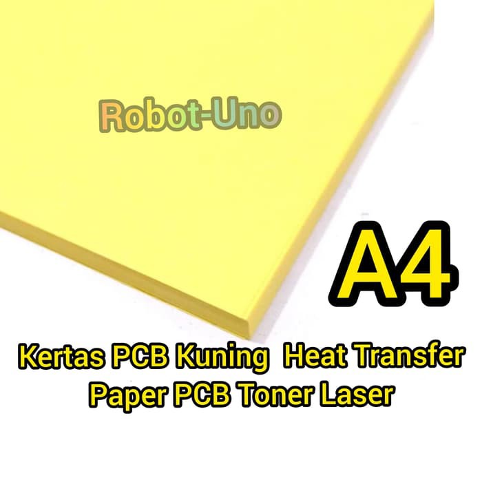 Jual Kertas PCB Kuning Head Transfer Paper Toner Laser | Shopee Indonesia