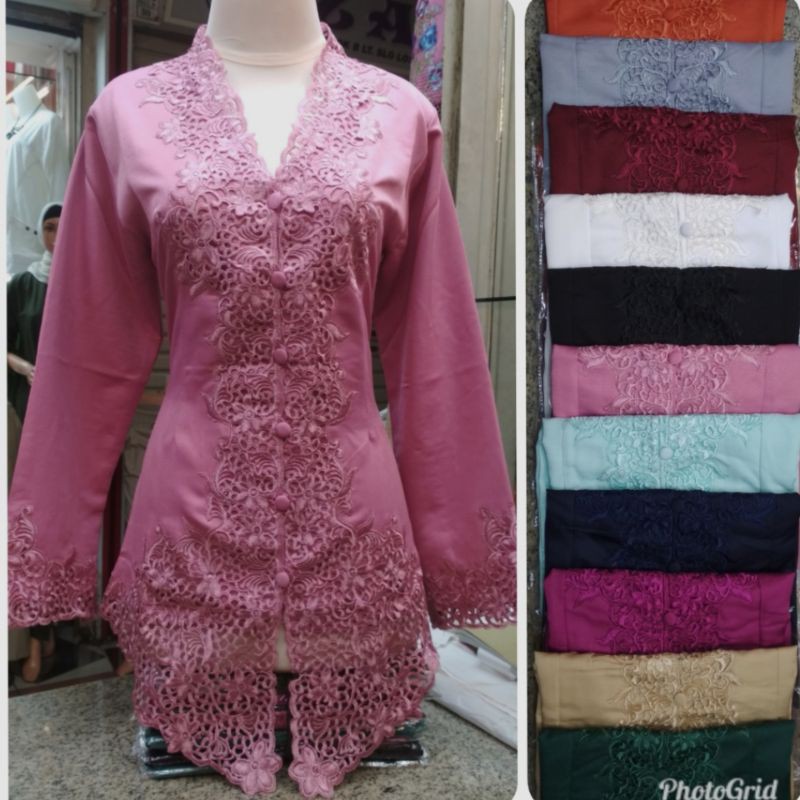 Jual Kebaya Encim Kebaya Pesta Kebaya Bordir Krancang Solo Encim Polos Kebaya Modern