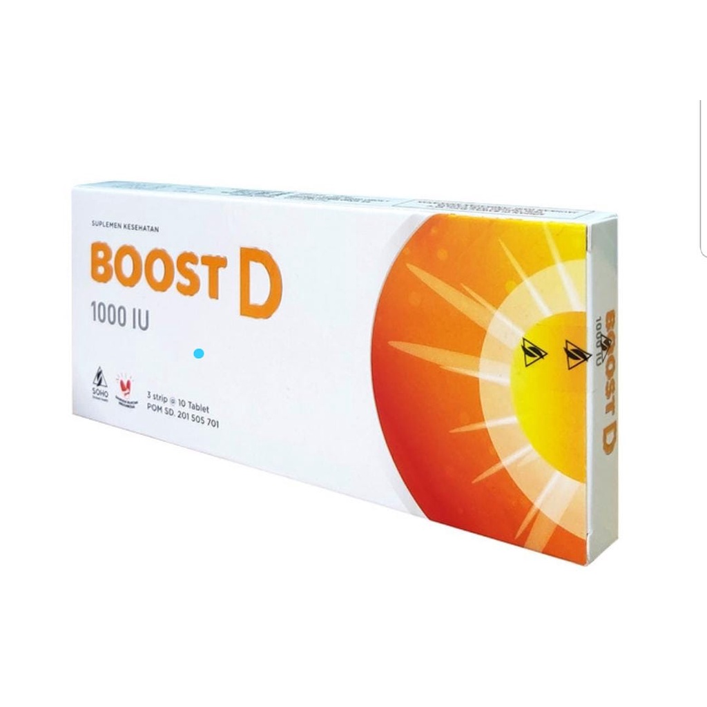 Jual Boost D 1000 IU Harga Box Vitamin D3 1000 IU | Shopee Indonesia