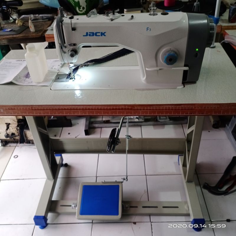 Jual Mesin Jahit Jack F3 Servo Direct Drive Highspeed Shopee Indonesia