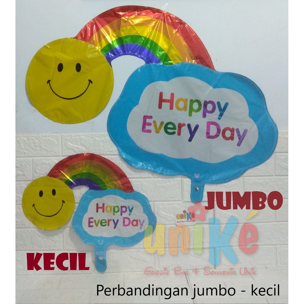 Jual BALON FOIL HAPPY BIRTHDAY JUMBO perlengkapan pesta ulang tahun