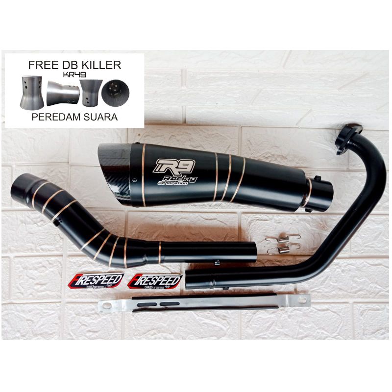 Jual KNALPOT RACING R9 H2 UNTUK VIXION R15 CB CBR FU MX MEGAPRO SATRIA ...