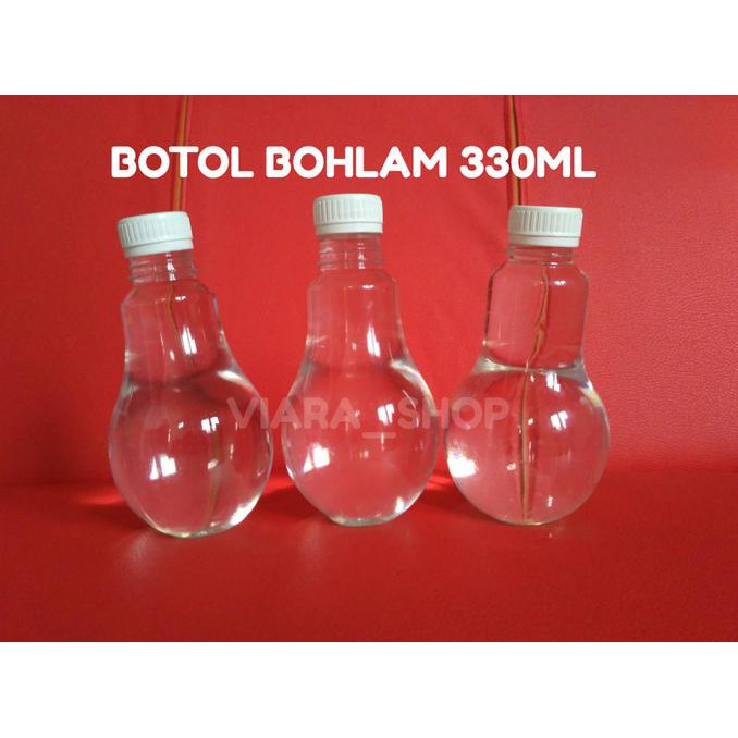 Jual Botol Bohlam 330ml Botol Lampu Botol Jus Botol Plastik 330cc Shopee Indonesia 8873