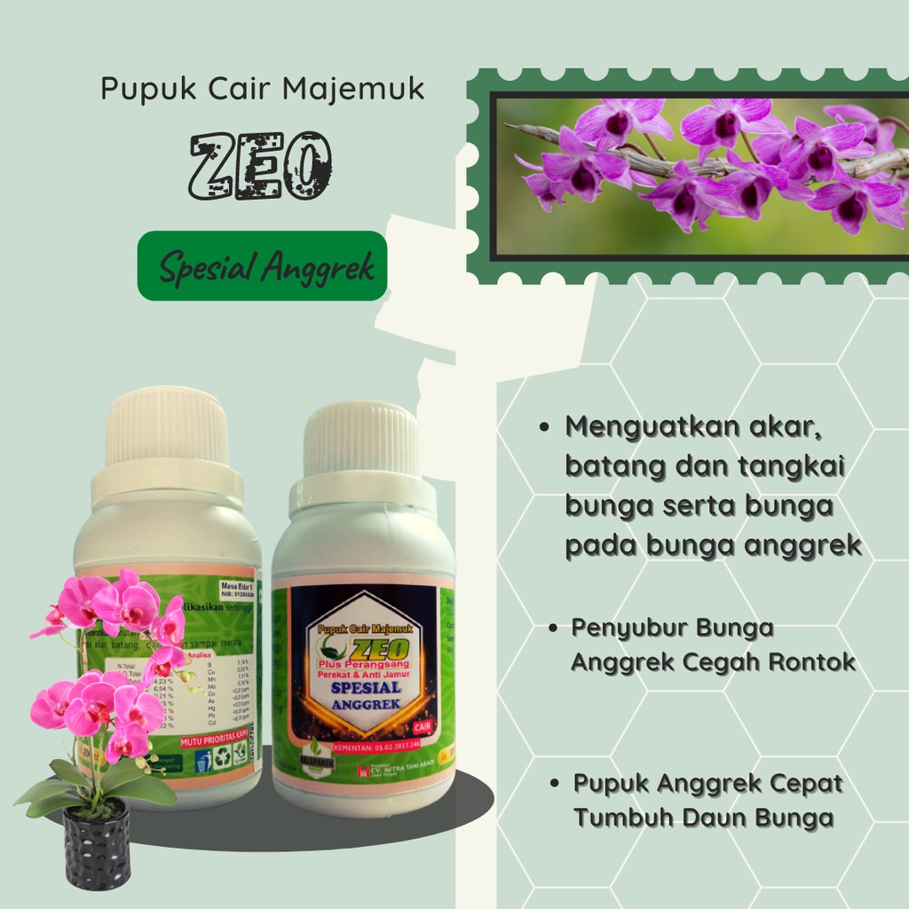 Jual Pupuk Bunga Anggrek Supaya Cepat Berbunga, Pupuk ZEO, Pupuk ...