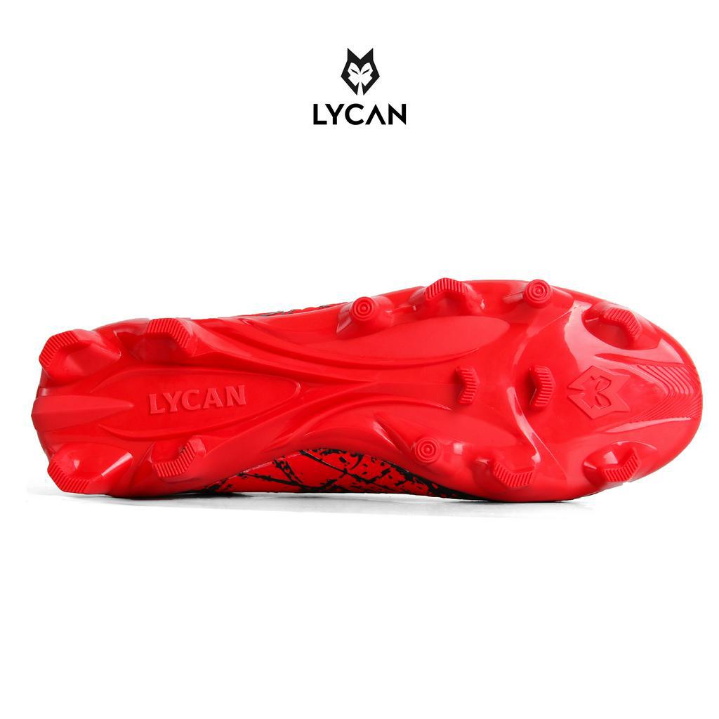 Jual LYCAN Sepatu Sepak Bola Venom FG Red/Black | Shopee Indonesia
