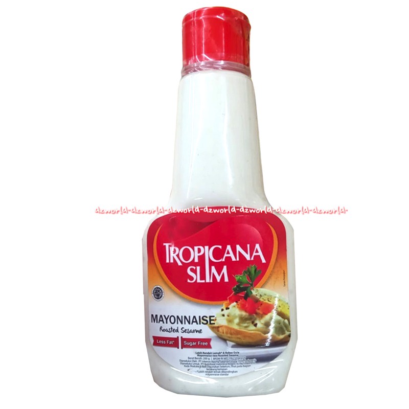 Jual Tropicana Slim Mayonnaise Roasted 200gr Sesame Less Fat Sugar Free