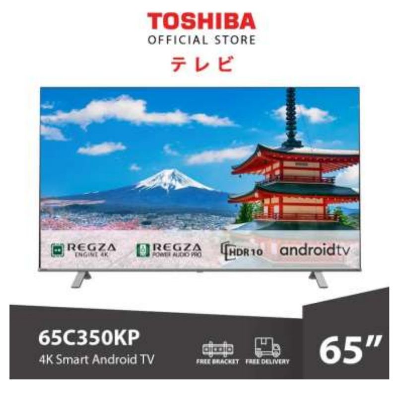 Jual Toshiba Led Android Tv C Kp Smart Tv Inch Uhd K Hdr Regza