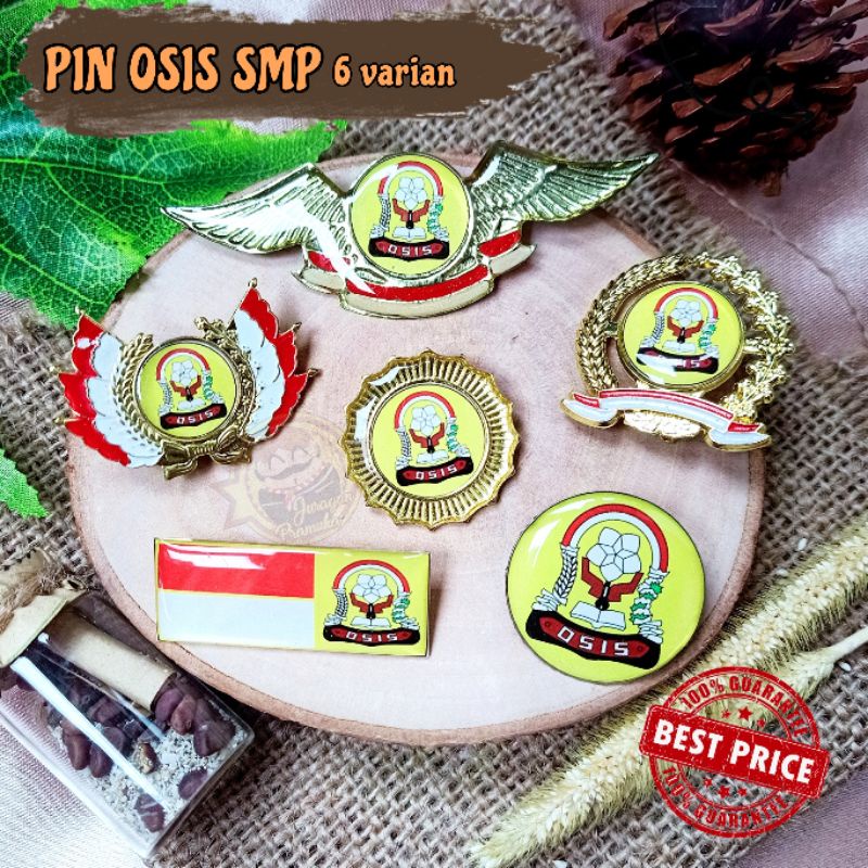 Jual PIN OSIS SMP 6 VARIAN | Shopee Indonesia