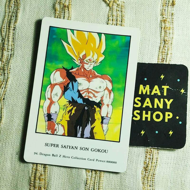 Jual KARTU DRAGON BALL Z HERO COLLECTION CARD NO 94 SUPER SAIYAN SON ...