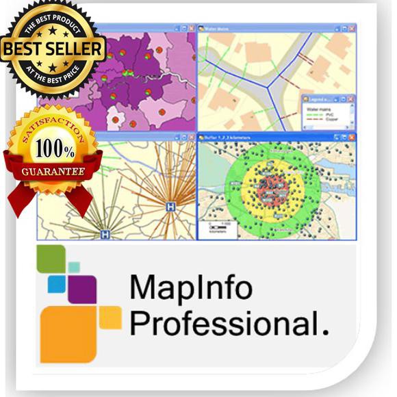Jual Produk Terbaik] Mapinfo Pro 16 Full Versi Dvd Software | Shopee ...