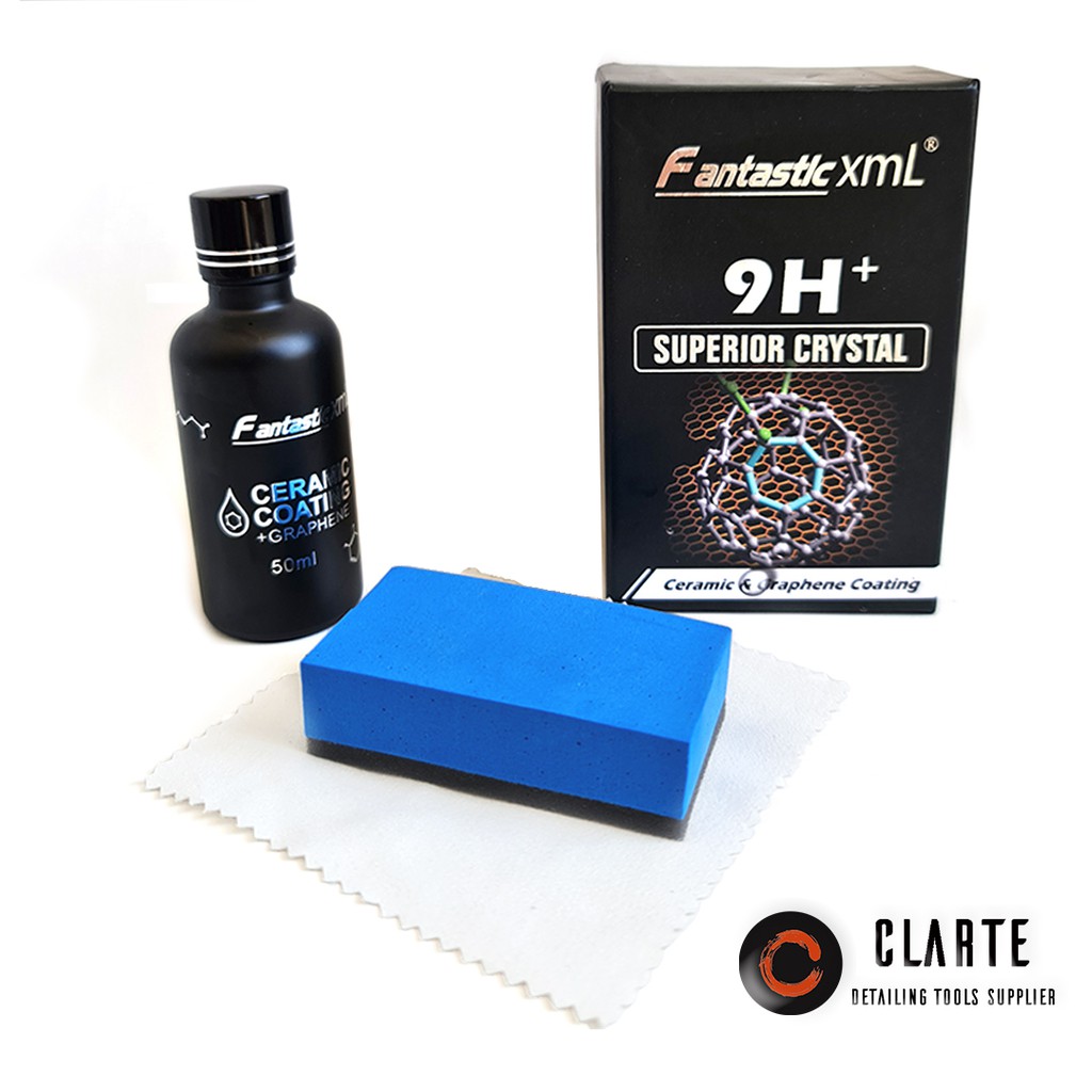 Jual Diamond Ceramic Graphene Coating 50ml - 9H+ Ceramic Coating Mobil ...