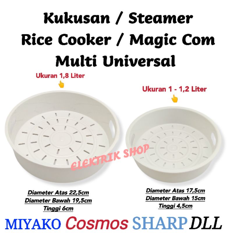 Jual TEMPAT KUKUSAN RICE COOKER MAGIC COM / WADAH KUKUSAN STEAMER RICE ...