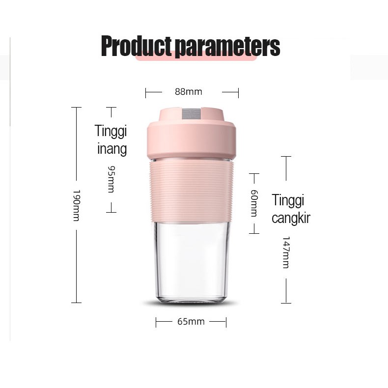Jual Core - Han River Blender Juicer Portable | Shopee Indonesia
