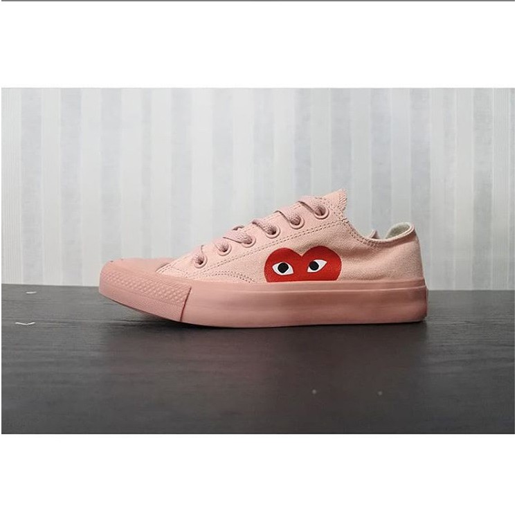 Jual Sepatu Converse CDG Play Full Pink BNIB | Shopee Indonesia