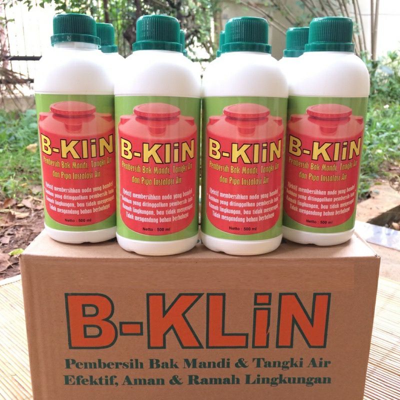 Jual B-KLIN B KLIN BKLIN PEMBERSIH TANGKI AIR TANDON TOREN PARALON PIPA ...