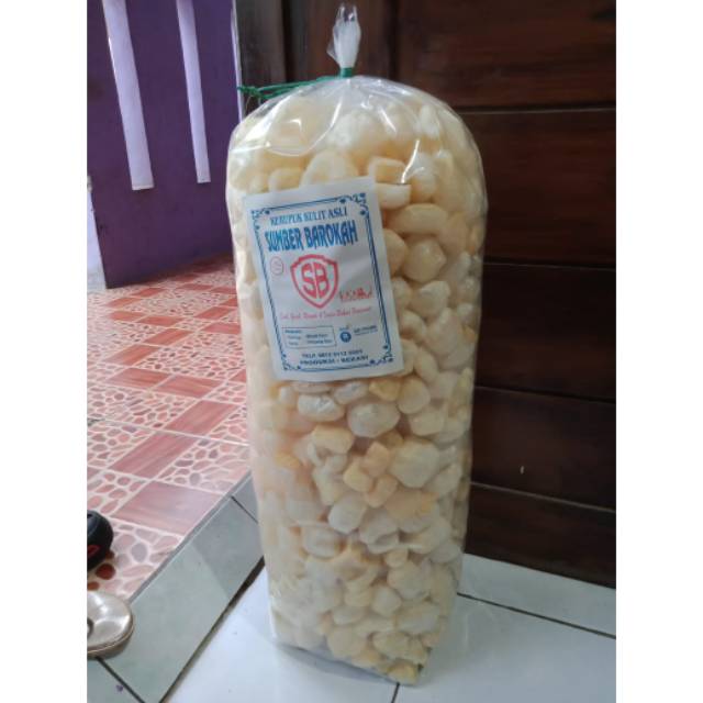 Jual Kerupuk Kulit Sapi Asli Matang 1kg Original Tanpa Bumbu Khusus