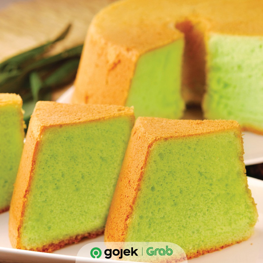 Jual Holland Bakery Chiffon Cake Pandan Shopee Indonesia