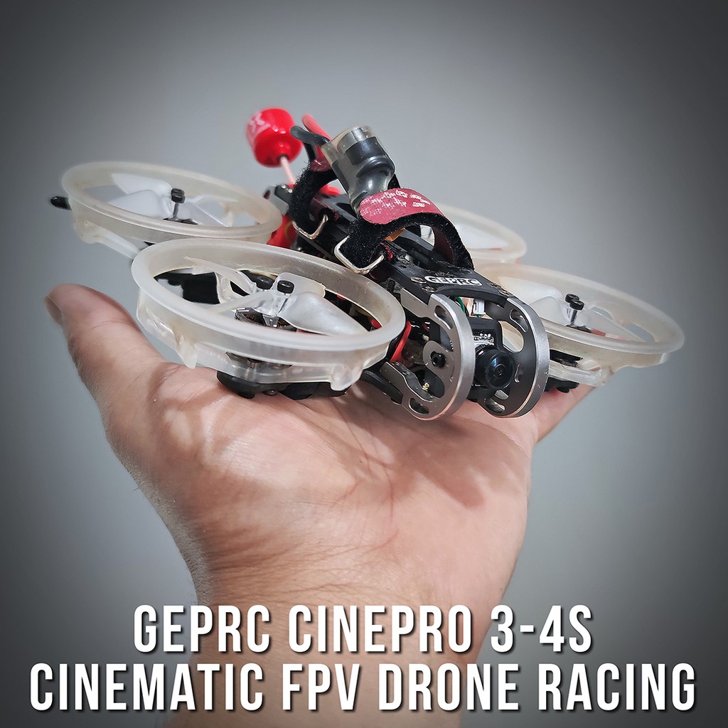 Jual GEPRC CinePro 3-4S Cinematic FPV Drone Racing Frsky R9MM RX - 2nd ...