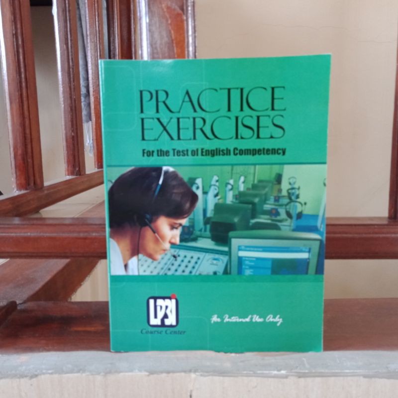 Jual BUKU - PRACTICE EXERCISES FOR THE TEST OF ENGLISH COMPETENCY ...