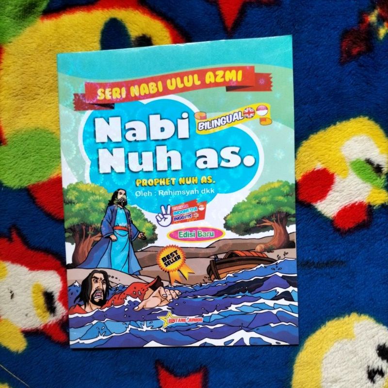 Jual Original Buku Seri Nabi Ulul Azmi Bilingual Nabi Nuh As Full