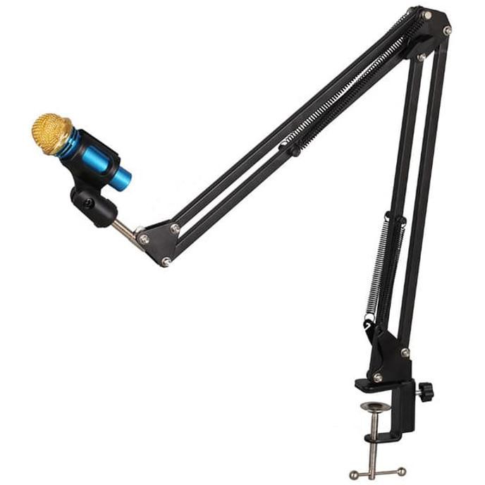 Jual MuRah!! Condenser Microphone Suspension Boom Scissor Arm Stand ...