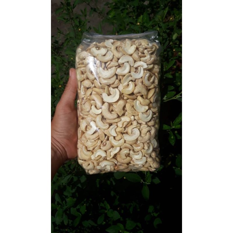 Jual Kacang Mede/mete/mente Belah Dua Oven Premium Mentah 1Kg | Shopee ...